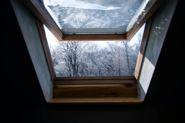 open skylight for ventilation