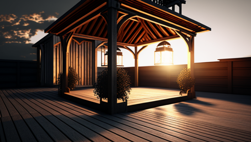 Freestanding Deck Roof Ideas For a Beautiful Backyard